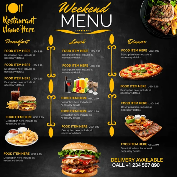Menus
