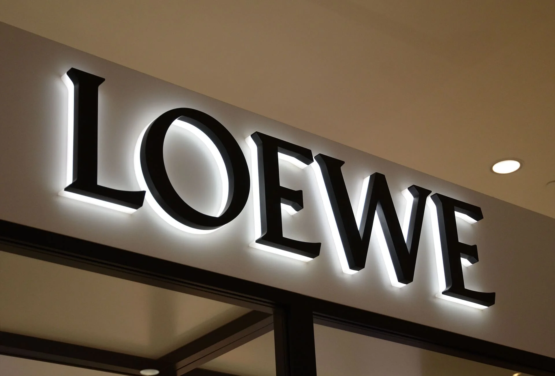 Vinyl lettering sign for NYC business