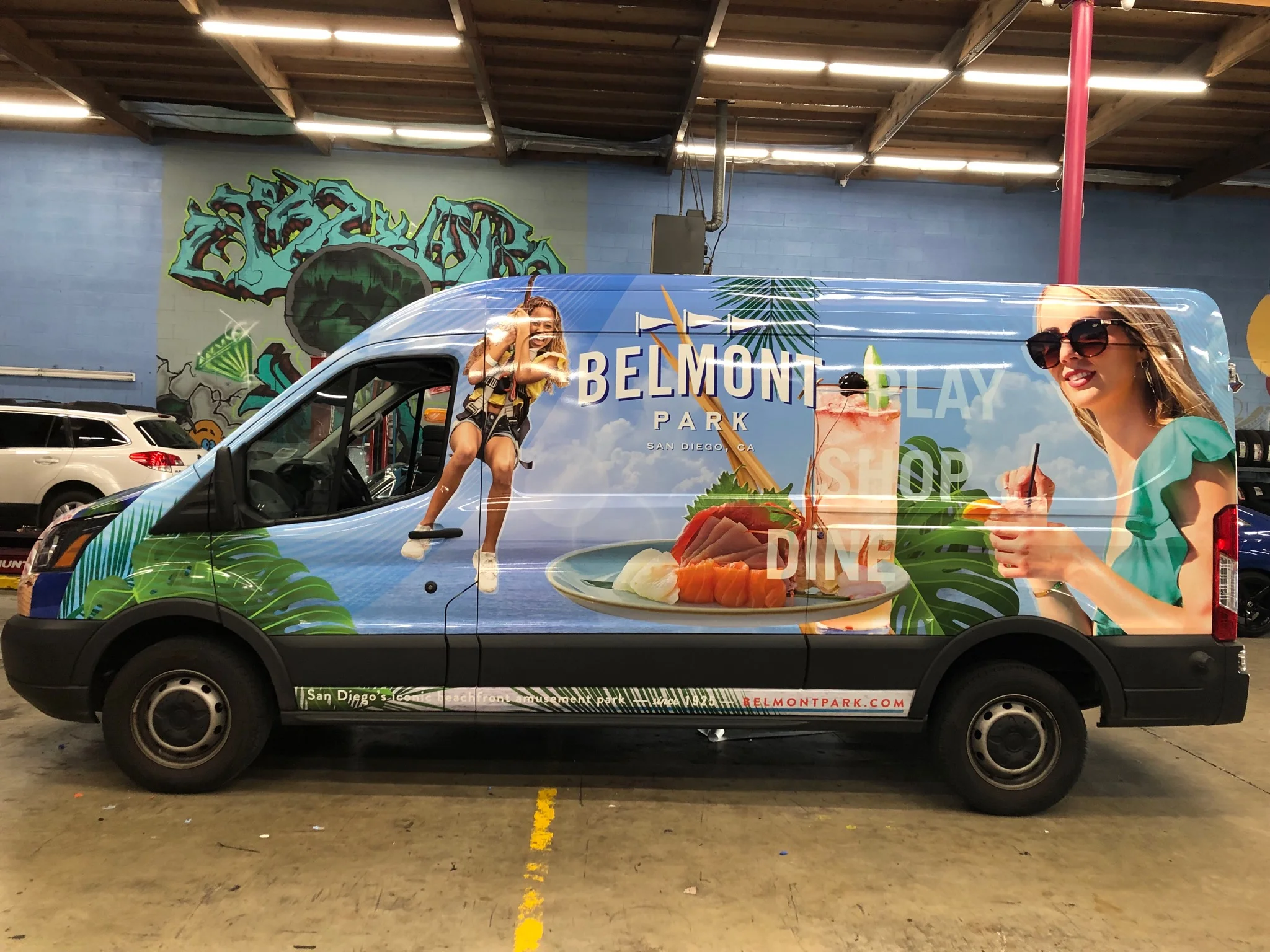 Full vehicle wrap completed in NYC shop