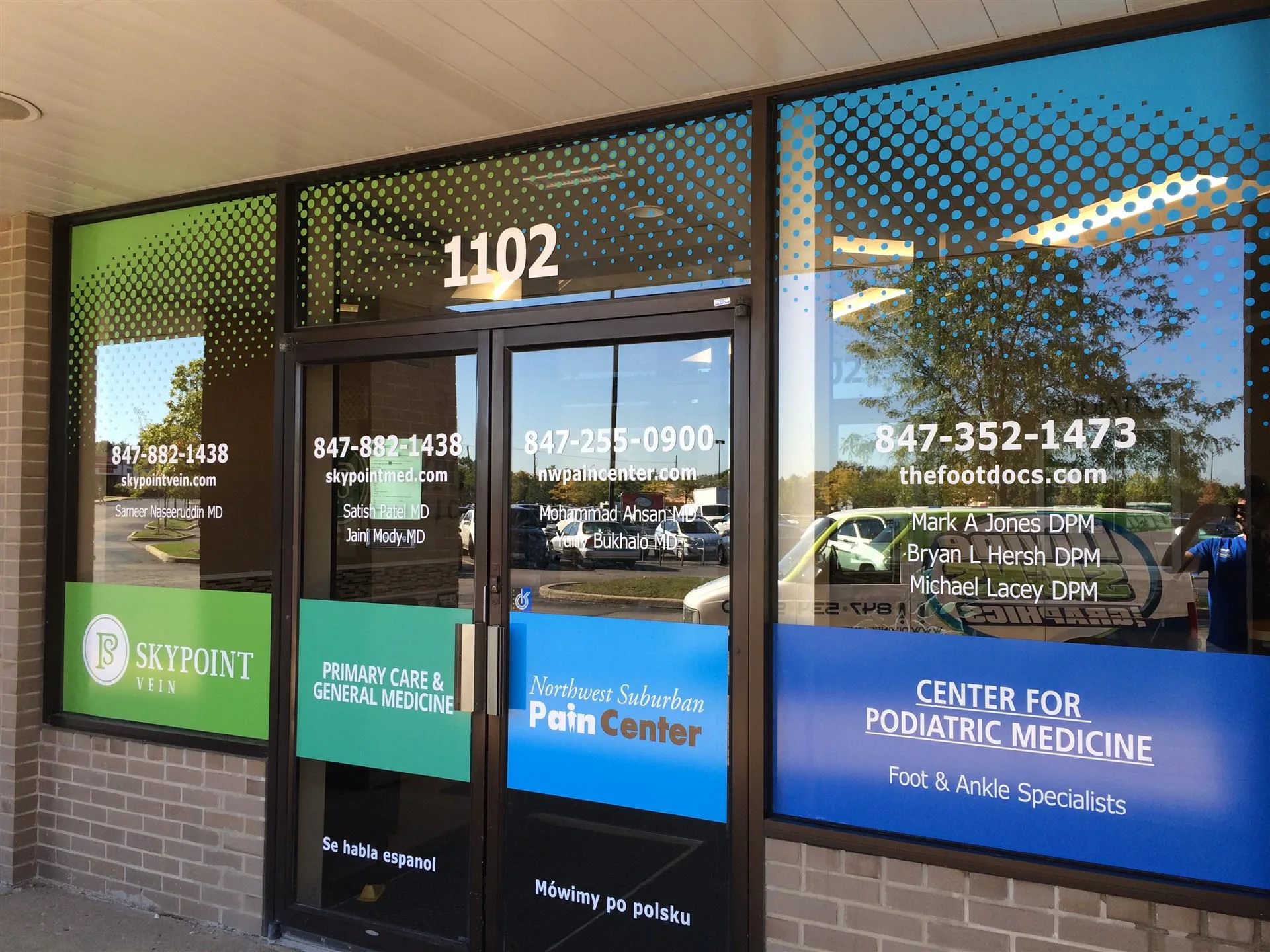 Full window wrap for NYC retail store